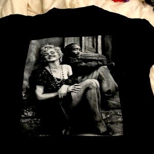 Tupac X Marilyn Monroe TShirt mens XL